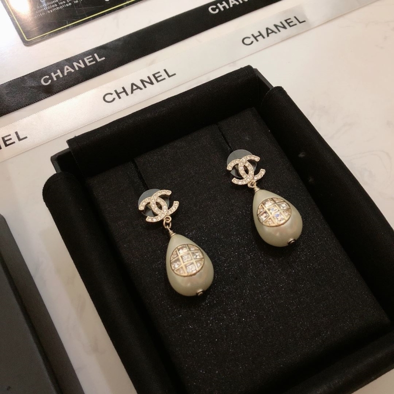 Ch*el earrings
